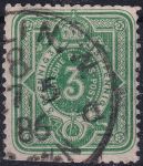 Obrázek k výrobku 54246 - 1875, Německá říše, 032, Výplatní známka: Číslice, vydání \"PFENNIGE\" ⊙ 