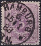 Obrázek k výrobku 54250 - 1886, Německá říše, 040IID, Výplatní známka: Číslice ⊙ 