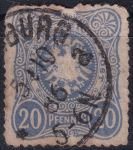 Obrázek k výrobku 54266 - 1880, Německá říše, 042a, Výplatní známka: Říšský orel v oválu ⊙ 
