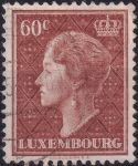 Obrázek k výrobku 54287 - 1948, Lucembursko, 0445, Výplatní známka: Velkovévodkyně Šarlota ⊙ 