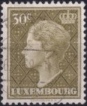 Obrázek k výrobku 54326 - 1958, Lucembursko, 0586, Výplatní známka: Velkovévodkyně Šarlota ⊙ 
