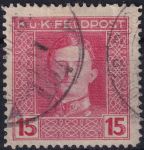 Obrázek k výrobku 54384 - 1917/1918, Rakousko-uherská polní pošta (Všeobecné vydání), 60A, Výplatní známka: Císař Karel I. ⊙