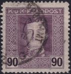 Obrázek k výrobku 54419 - 1917/1918, Rakousko-uherská polní pošta (Všeobecné vydání), 67A, Výplatní známka: Císař Karel I. ⊙