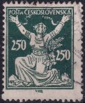 Obrázek k výrobku 54505 - 1920, ČSR I, 0161AVV, Výplatní známka: Osvobozená republika ⊙