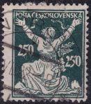 Obrázek k výrobku 54508 - 1920, ČSR I, 0161AVV, Výplatní známka: Osvobozená republika ⊙