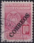 Obrázek k výrobku 54540 - 1950, Ekvádor, 0734, Letecká a výplatní známka ⊙