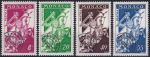 Obrázek k výrobku 54583 - 1957, Monako, 0578/0582, Výplatní známky: Rytíř ✶