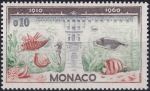 Obrázek k výrobku 54588 - 1960, Monako, 0635, 50 let Oceánografického muzea: Vstup do muzea ✶