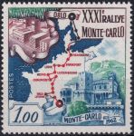 Obrázek k výrobku 54654 - 1961, Monako, 0666, 30. Rallye Monte Carlo ✶✶