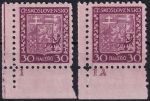 Obrázek k výrobku 54796 - 1929, ČSR I, 0251DČ, Výplatní známka: Státní znak ✶✶ L D
