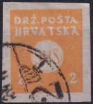 Obrázek k výrobku 54810 - 1919, Jugoslávie (vydání pro Chorvatsko), 0098, Výplatní známka ✶