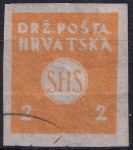 Obrázek k výrobku 54811 - 1919, Jugoslávie (vydání pro Chorvatsko), 0098, Výplatní známka ⊙