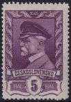 Obrázek k výrobku 54870 - 1945, ČSR II, 0381sr, Výplatní známka: Moskevské vydání ✶✶