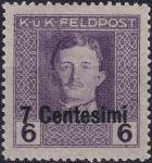 Obrázek k výrobku 55000 - 1918, Rakousko-uherská polní pošta (vydání pro Itálii), 04, Výplatní známka ✶✶