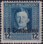 Obrázek k výrobku 55002 - 1918, Rakousko-uherská polní pošta (vydání pro Itálii), 06, Výplatní známka ✶✶