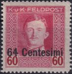 Obrázek k výrobku 55027 - 1918, Rakousko-uherská polní pošta (vydání pro Itálii), 13, Výplatní známka ✶