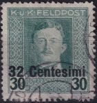 Obrázek k výrobku 55037 - 1918, Rakousko-uherská polní pošta (vydání pro Itálii), 09A, Výplatní známka ⊙