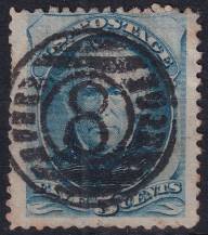 1879, USA, 0048va, Výplatní známka: Prezidenti a politici - Generál Zachary Tylor  ⊙