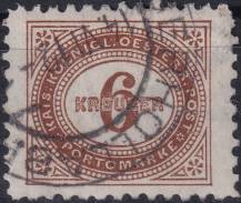 1895, Rakousko (Císařství 1867-1918), DL005A, Doplatní známka: Číslice v šikmém oválu ⊙