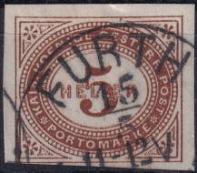 1900, Rakousko (Císařství 1867-1918), DL014xX, Doplatní známka: Číslice v šikmém oválu ⊙