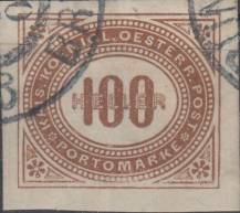 1899, Rakousko (Císařství 1867-1918), DL021xX, Doplatní známka: Číslice v oválu ⊙