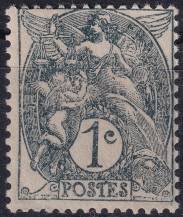 1900, Francie, 0086xb, Výplatní známka: Alegorie ✶