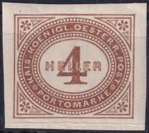 1899, Rakousko (Císařství 1867-1918), DL013xX, Doplatní známka: Číslice v šikmém oválu ✶