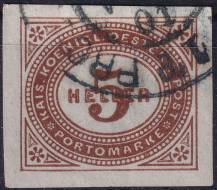 1900, Rakousko (Císařství 1867-1918), DL014xX, Doplatní známka: Číslice v šikmém oválu ⊙