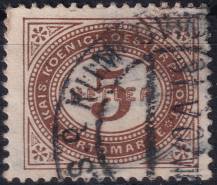 1900, Rakousko (Císařství 1867-1918), DL026A, Doplatní známka: Číslice v šikmém oválu ⊙