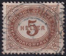 1900, Rakousko (Císařství 1867-1918), DL026B, Doplatní známka: Číslice v šikmém oválu ⊙