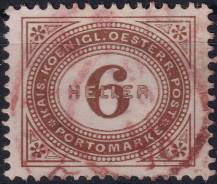 1900, Rakousko (Císařství 1867-1918), DL027A, Doplatní známka: Číslice v šikmém oválu ⊙