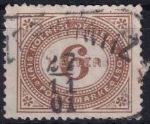 1900, Rakousko (Císařství 1867-1918), DL027B, Doplatní známka: Číslice v šikmém oválu ⊙