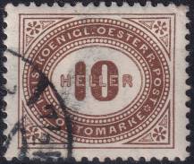 1900, Rakousko (Císařství 1867-1918), DL028A, Doplatní známka: Číslice v šikmém oválu ⊙