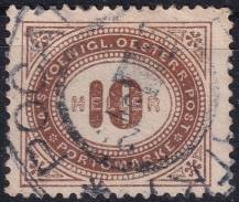 1900, Rakousko (Císařství 1867-1918), DL028By, Doplatní známka: Číslice v šikmém oválu ⊙