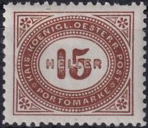 1900, Rakousko (Císařství 1867-1918), DL030D, Doplatní známka: Číslice v šikmém oválu ✶