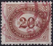 1900, Rakousko (Císařství 1867-1918), DL031A, Doplatní známka: Číslice v šikmém oválu ⊙