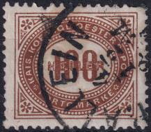 1900, Rakousko (Císařství 1867-1918), DL033A, Doplatní známka: Číslice v šikmém oválu ⊙