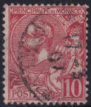 1901, Monako, 0023a, Výplatní: kníže Albert I. ⊙