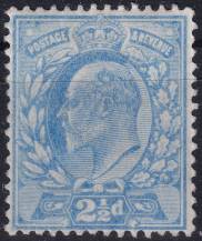 1902, Anglie, 0107AIc, Výplatní: král Eduard VII. ✶