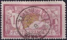 1902, Francouzská pošta v Egyptě (Alexandrie), 28, Výplatní známka: kresba a provedení podle francouzských známek ⊙