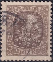 1902, Island, 0038, Výplatní známka: Král Kristián IX. ⊙