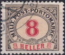 1904, Bosna a Hercegovina, DL08B, Doplatní známka: Kresba číslice ⊙