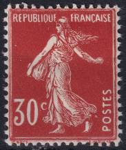 1907, Francie, 0120x, Výplatní známka: Séerin ✶