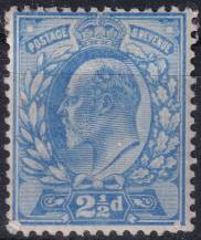 1911, Anglie, 0107AIIb, Výplatní: král Eduard VII. ✶