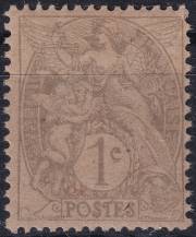 1916/1917, Francie, 0086y, Výplatní známka: Alegorie ✶✶