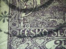 1920, ČSR I, 011IIs/IIp, Výplatní známka: Hradčany ⊙
