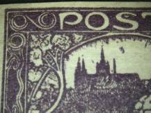 1920, ČSR I, 011Is/Ip, Výplatní známka: Hradčany ⊙