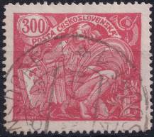 1920, ČSR I, 0166A, Výplatní známka: Hospodářství a věda (I) ⊙