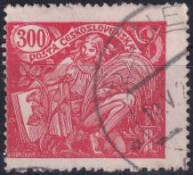 1920, ČSR I, 0166AVV, Výplatní známka: Hospodářství a věda (I) ⊙