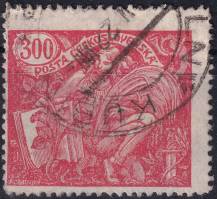 1920, ČSR I, 0166AVV, Výplatní známka: Hospodářství a věda (I) ⊙